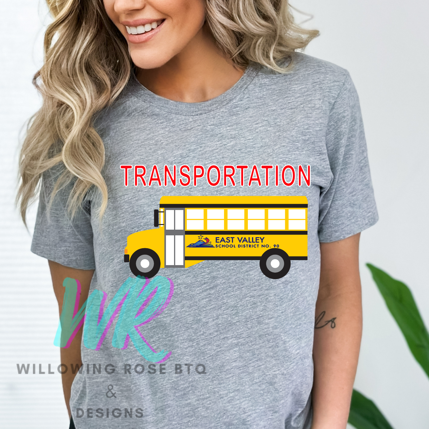 East Valley transportation department Unisex t-shirt custom